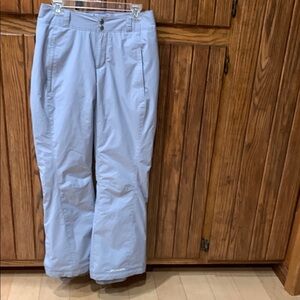 Women Size S Columbia insulated snow Pants  color Gray